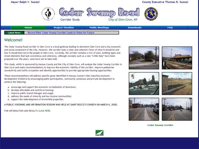 Cedar Swamp Road Corridor Study